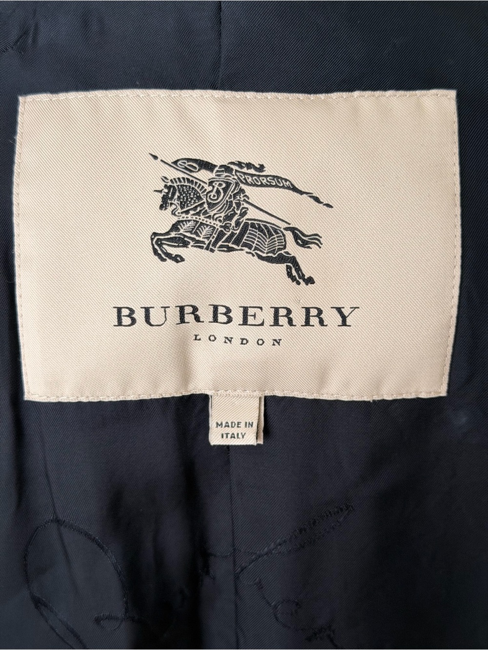 ** CLASSIC ** Burberry Cashmere + Virgin Wool Trench Coat US 4 / UK 6 - Picture 3 of 3